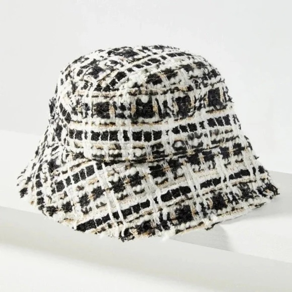 NWT Anthropologie Woven Bucket Hat - Picture 4 of 4